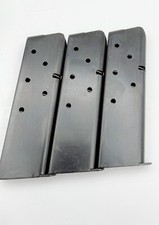 3 Mags Usgi Colt Style 1911 .45 Acp Blued 7 Round Government .45 Auto Clip Mag 3 Mags Usgi Colt Style 1911 .45 Acp Blued 7 Round Government .45 Auto Clip Mag