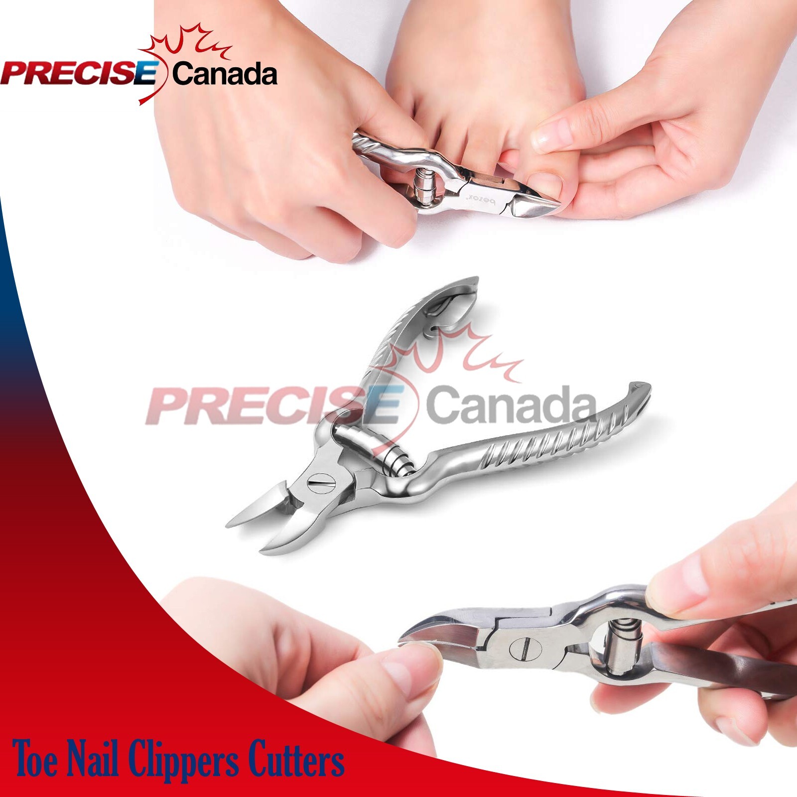 Toenail Clippers For Thick Ingrown Toe Nails Heavy Duty Precision Nail Scissors eBay