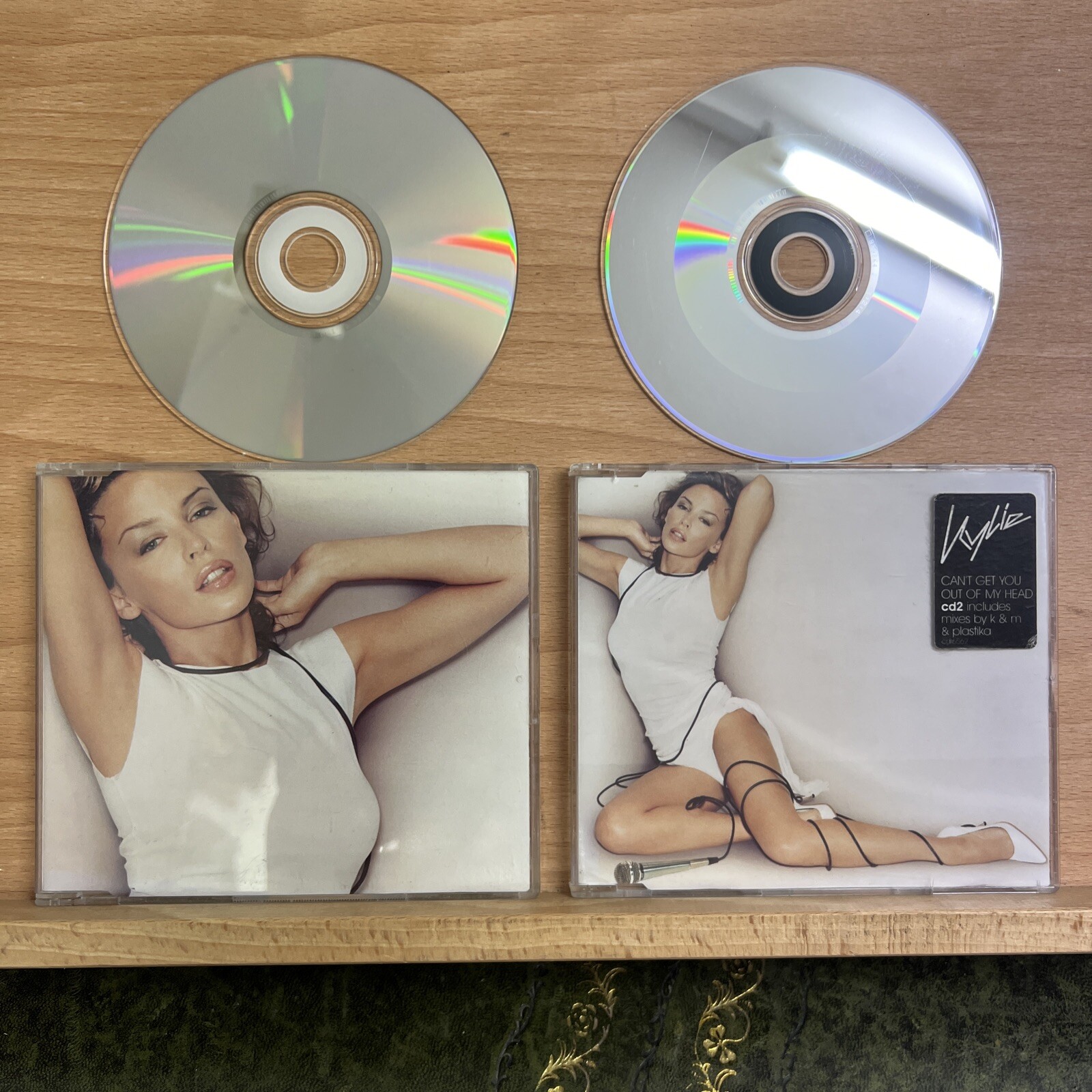 Can't Get You Out of My Head by Kylie Minogue (CD 1 & 2, 2002) VG