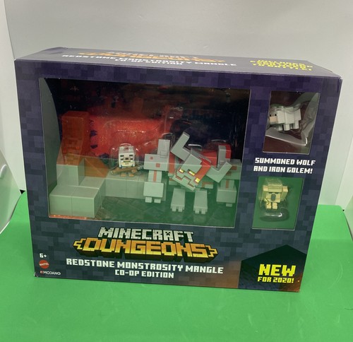 Minecraft Dungeons Redstone Monstrosity Mangle Co Op Edition 4 Figure Pack New Ebay Minecraft Dungeons Redstone Monstrosity Mangle Co Op Edition 4 Figure Pack New Ebay