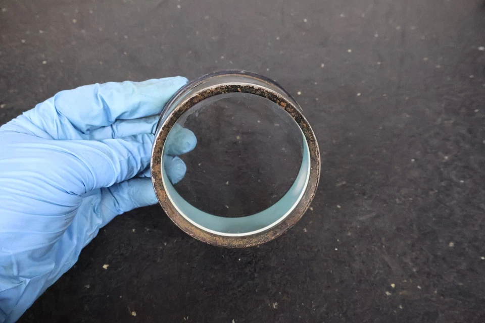 KAWASAKI 1974 - 1978 KZ400 KZ 400 VELOCÍMETRO MEDIDOR TABLERO CRISTAL LENTE ESTUCHE Foto 2 de 4