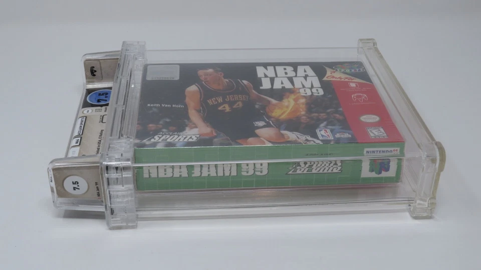 NBA Jam '99 Basketball Nintendo 64 N64 Sealed Video Game Wata Graded 7.5 A+ - Image 3 of 4