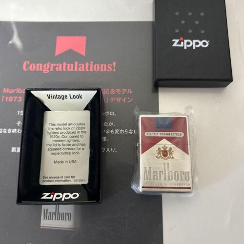 Zippo Marlboro 2023 50th Anniversary in Japan Limited Edition of 150 Pieces Rare - Picture 3 of 4