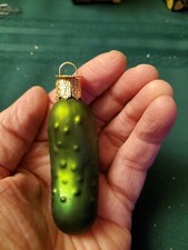Old World Christmas Sweet Pickle Ornament 2006