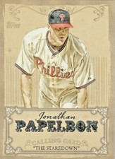2013 Topps Calling Card JONATHAN PAPELBON CC-5 