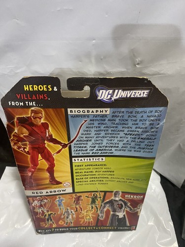 RED ARROW DC Universe Classics 6" Figure Nekron Wave 20 Figure 3 Titani - NUOVO - Foto 8 di 10