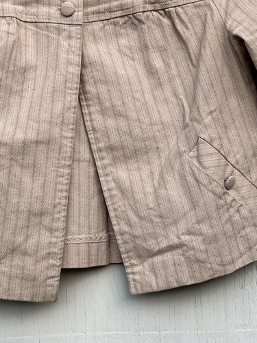 XXI Womens & Youth Blazer Size S Stripped Long Sleeves’s 4 Buttons Pockets - Picture 4 of 12