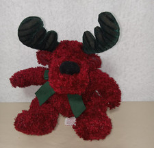 Russ Twinkle Plush Deer Moose Christmas 12" Plush Stuffed Animal