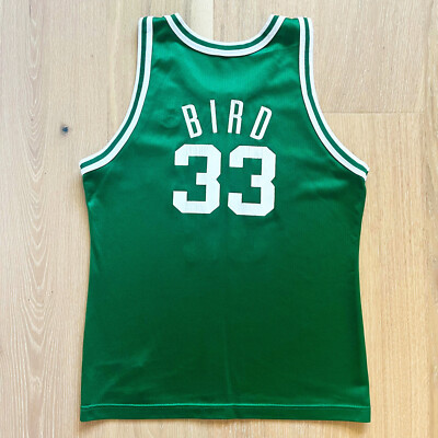 Vintage Larry Bird Boston Celtics gold label 50th NBA Champion