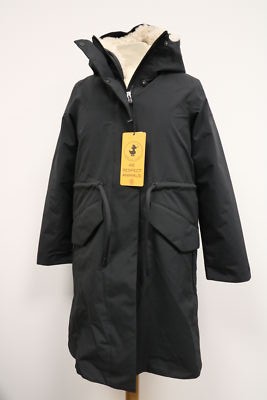 SAVE THE DUCK Parka Mantel GRIN NOELLE Winterjacke Kunstfell abnehmbar Gr.XS