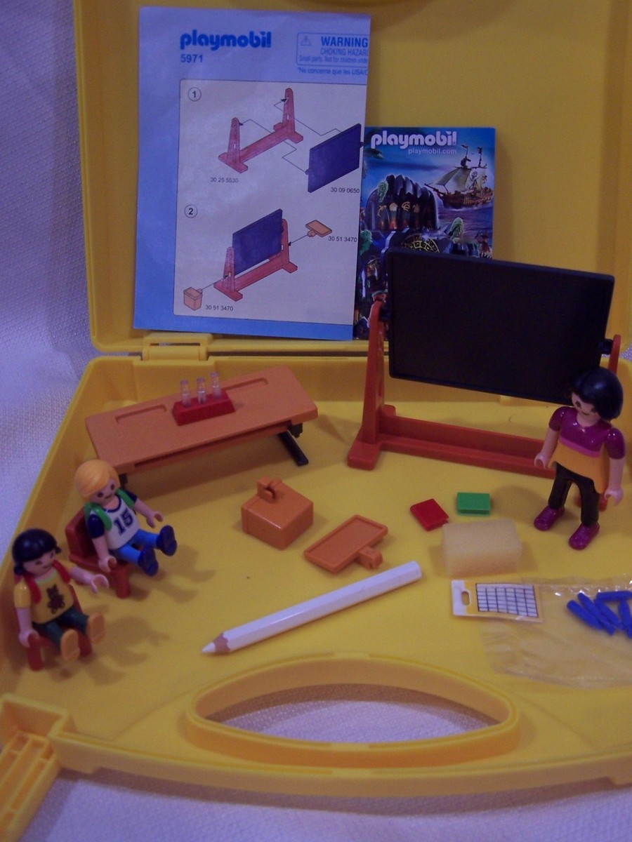 PLAYMOBIL 5971 take long School Teacher toys pretend play complete city life