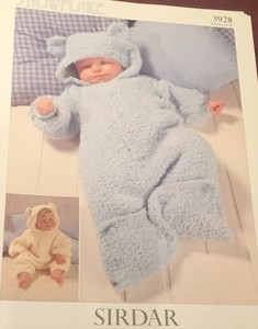 knitted sleeping bolsa pattern