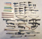 57 Vintage Star Wars Weapons Figures Lot  Replacements