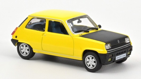 Norev 1/43 Renault 5 Copa 1980 Gelb Modellbau Statisches Modell Diecast-image