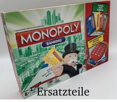 Monopoly Banking, Brettspiel Ersatzteile auswählen