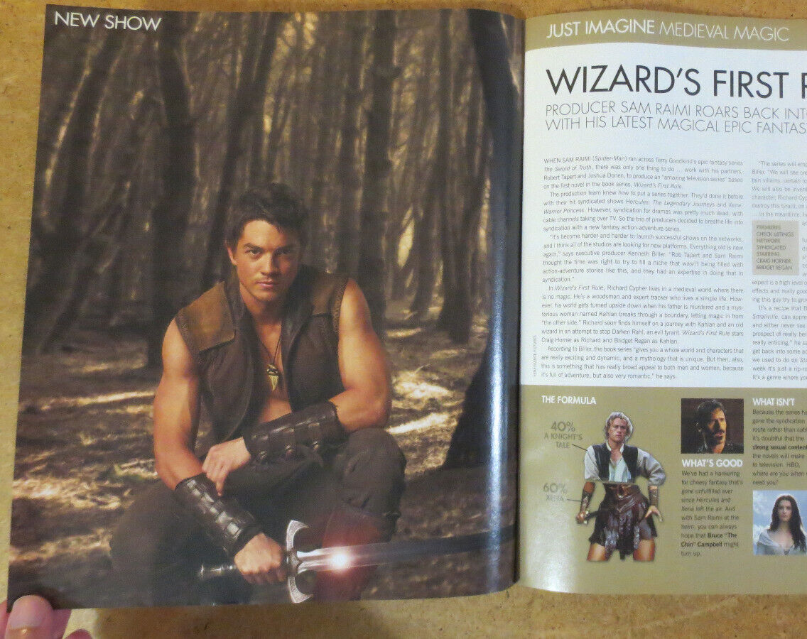 Craig Horner Where To Stream Legend Of The Seeker Legend Of The