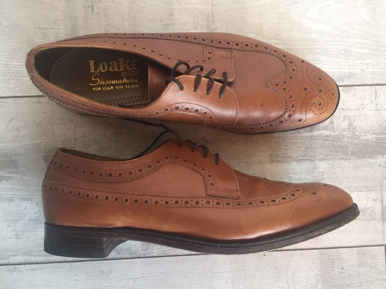 Loake Bros Long Wing Royal Brogue Last 