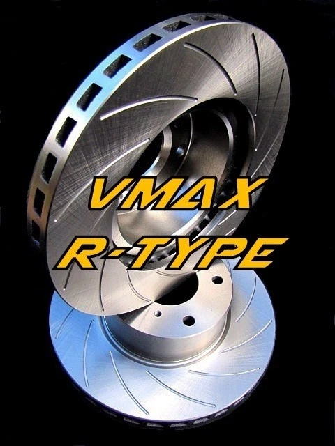 R SLOT fits AUDI A6 8Cyl 2002-2005 REAR Disc Brake Rotors & PADS - image 3 of 4