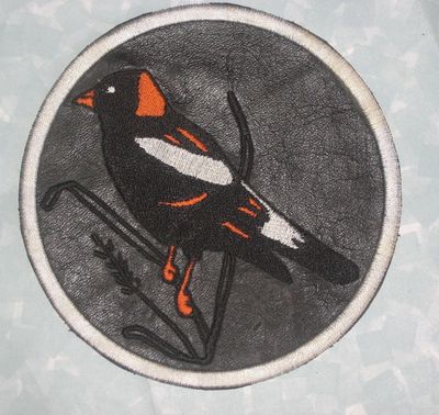 Oriole Patch 4 7/8'' x 4 7/8''