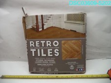 QTY 95: Retro 1.5mm Peel Stick Vinyl Floor Tiles 12" X 12" RTFTV63020
