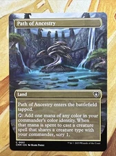 Path of Ancestry - Borderless - CMM #661 NM, MTG