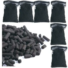 50 lbs Activated Carbon in 10 Media Bags for Aquarium Fish Pond Canister Filter