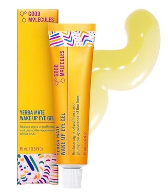 Good Molecules Yerba Mate Wake Up Eye Gel, Skincare for Face - 0.5 fl oz