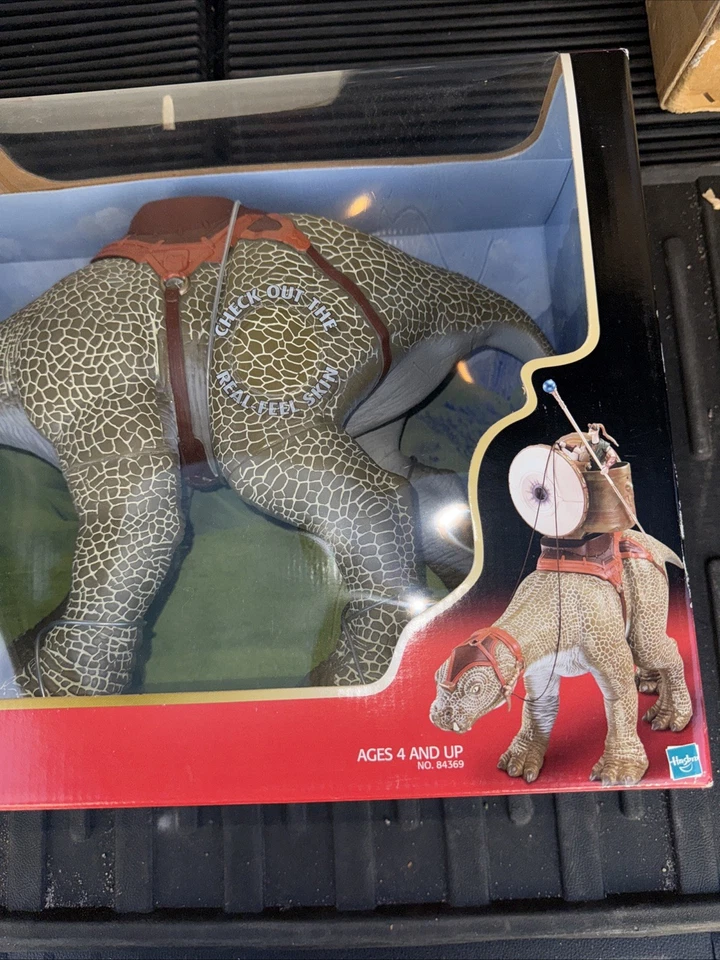 Star Wars Episodio 1 Fambaa Con Generador Escudo Y Figura Guerrero Gungan 1999 Foto 3 de 4