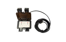 2 Gang Outdoor Socket Waterproof Double Plug Extension Lead External