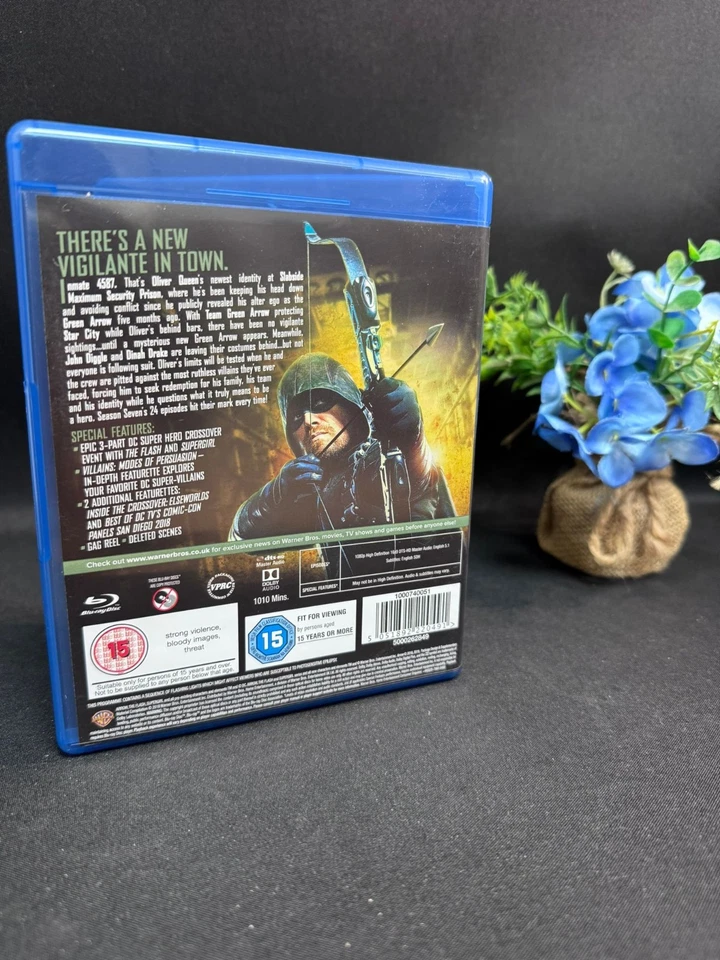 Arrow: The Complete Seventh Season Blu-ray (2019) Stephen Amell cert 15 4 discs - Image 2 of 4