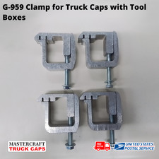 Gci G-959 Clamps For Truck Caps With Toolboxes - Set Of 4