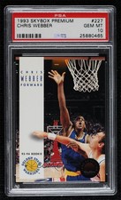 1993-94 Skybox Premium Chris Webber #227 PSA 10 GEM MT HOF e8i