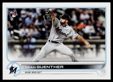 Sean Guenther 2022 Topps #471 RC Miami Marlins