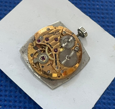 Original CHOPARD manual winding movement caliber F4122 running & dial (1/18586)