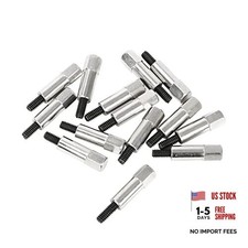 Chrome Big Block For Chevy Valve Cover Bolt Set Fits Bbc 396 427 454 502 14pcs