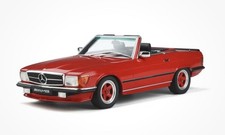 Otto Models Mercedes Benz 500 SL AMG R107 Red  # OT962UVI  1:18 New in Box