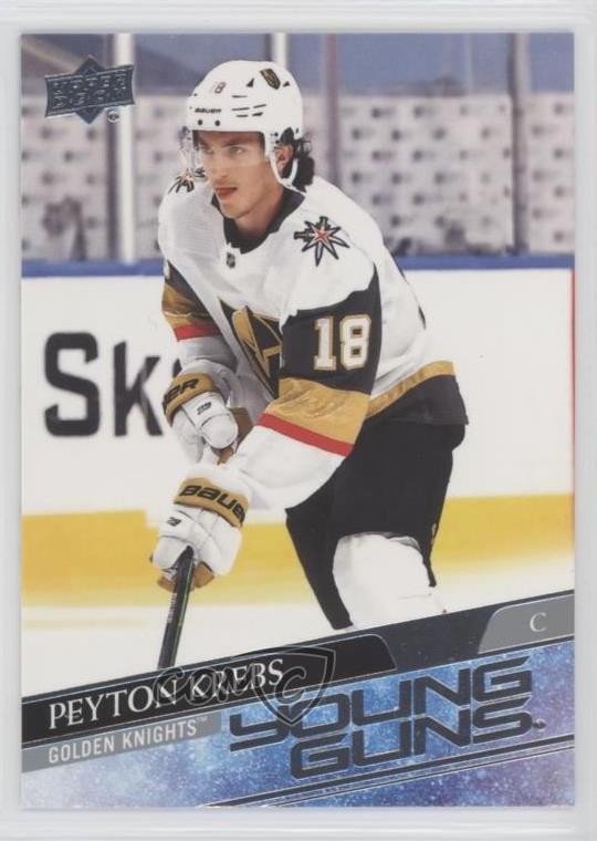 2020-21 Upper Deck Young Guns Peyton Krebs #239 6bx