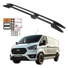 Dachreling für Ford Transit Custom L1H1 kurz 2012–2023 Dachgepäckträger Alu