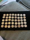 Lot 40 Silver Washington Quarters 1964-Earlier