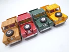 VINTAGE CORGI TOYS 438 406S GIFT SET LAND ROVER 109" WB LOT  x4 ISSUED 1960s
