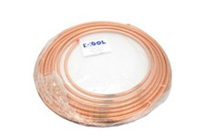 ICOOL 3/8 In Dehydrated Copper Tube Coil 30 Ft C12200 ASTM B743 O60 HVAC
