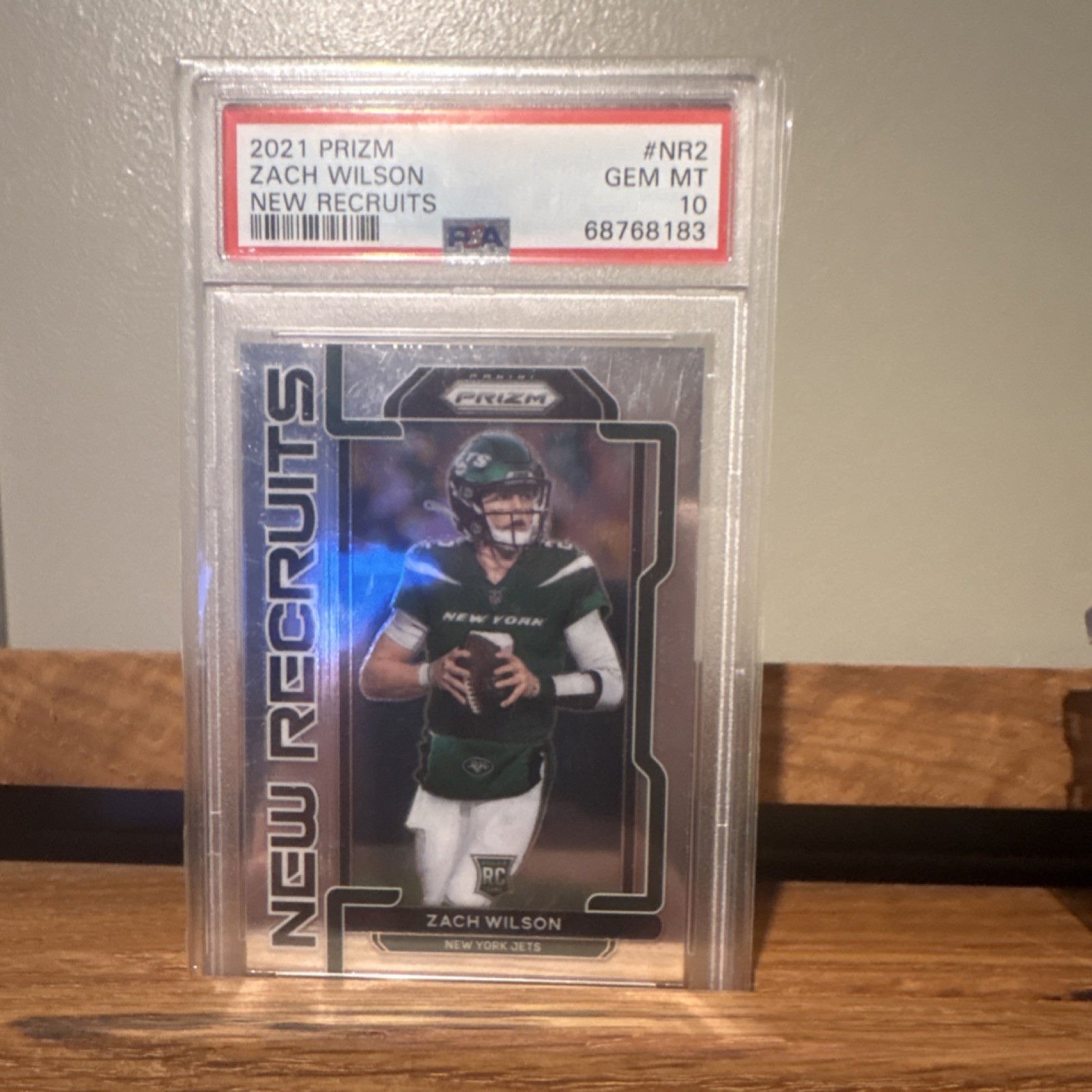 Zach Wilson Panini Prizm New Recruits #NR2 Base