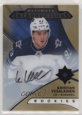 2018 Ultimate Collection Introductions Gold Kristian Vesalainen #UI-26 Auto a2k
