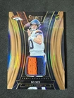 2024 Panini Select Bo Nix RC Draft Selections Rookie Patch Bronze /49