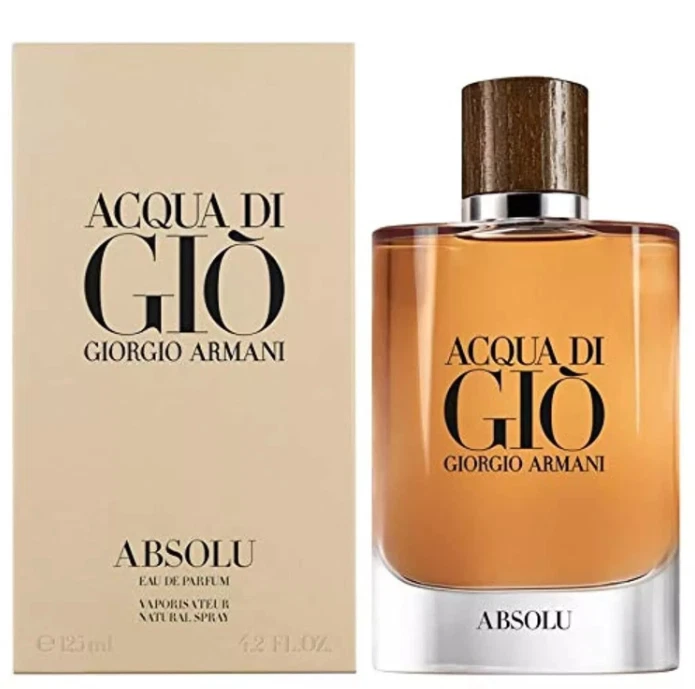 Giorgio Armani Acqua Di Gio Absolu 125ml Eau De Parfum Spray For Men NEW &SEALED