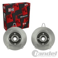 2X Champion Bremsscheiben 226Mm Voll Hinten Passend FüR Seat Cordoba Ibiza