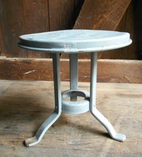 Vintage Farm Dairy Milking Stool Primitive 11" High x 10-1/2" Diameter