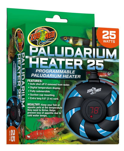 Zoo Med Paludarium Aquarium Heater 1ea/25 W