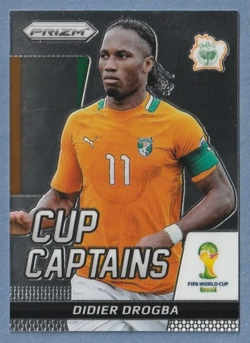 2014 Panini Prizm World Cup Cup Captains #7 Didier Drogba