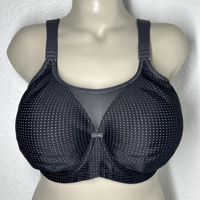 Anita Active Performance WireX Sports Bra Wired 40G Black Unpadded Dots